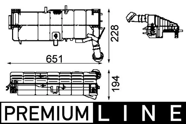 Expansion Tank, coolant