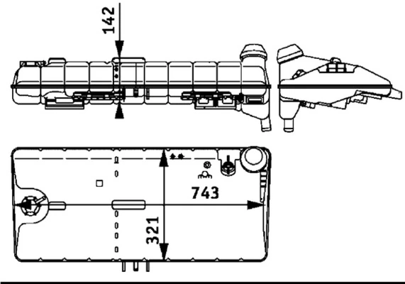 Expansion Tank, coolant