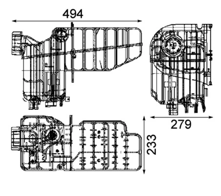 Expansion Tank, coolant
