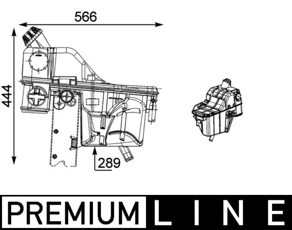 Expansion Tank, coolant