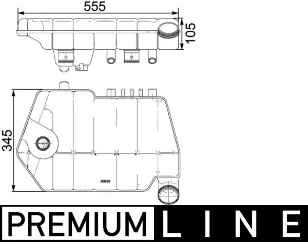 Expansion Tank, coolant