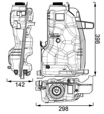Expansion Tank, coolant