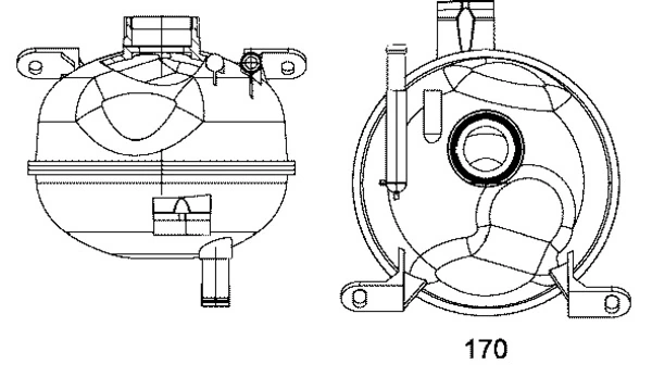 Expansion Tank, coolant