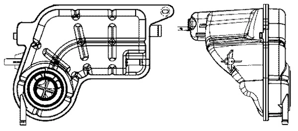 Expansion Tank, coolant