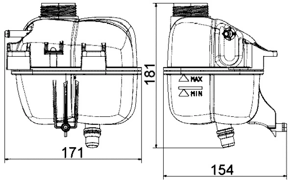 Expansion Tank, coolant