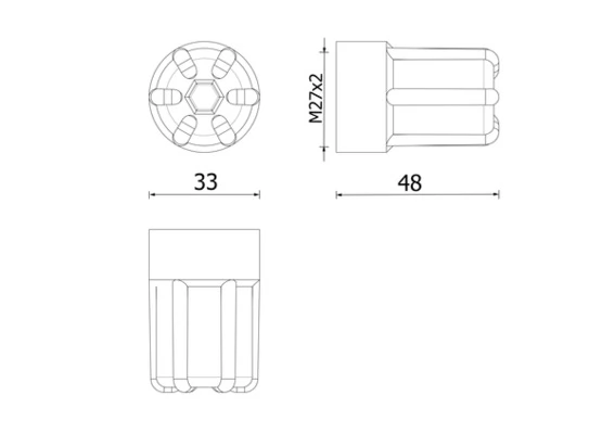 Cap, coolant tank
