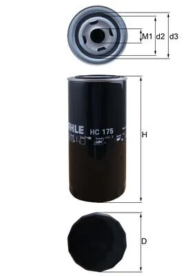 Filter, operating hydraulics