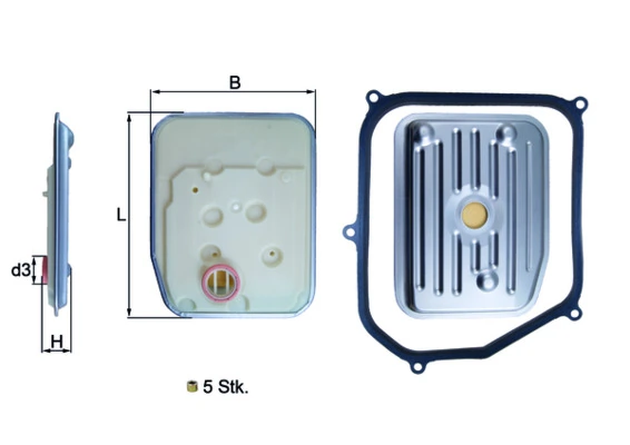 Hydraulic Filter, automatic transmission