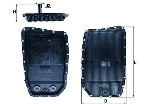 Oil Sump, automatic transmission