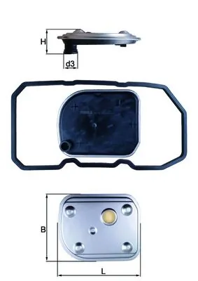 Hydraulic Filter, automatic transmission