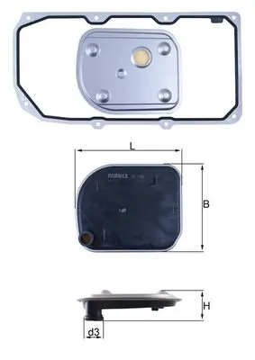 Hydraulic Filter, automatic transmission
