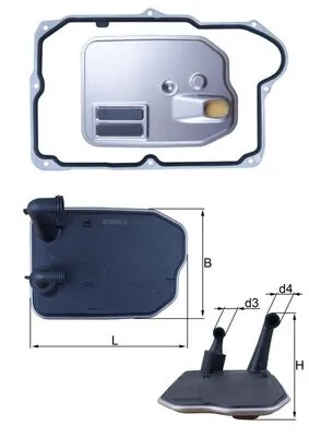 Hydraulic Filter, automatic transmission