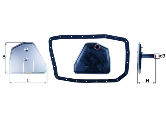 Hydraulic Filter, automatic transmission