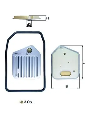 Hydraulic Filter, automatic transmission