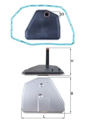 Hydraulic Filter, automatic transmission