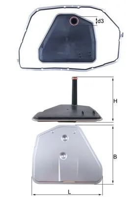 Hydraulic Filter, automatic transmission