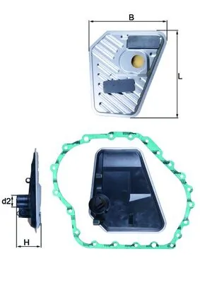 Hydraulic Filter, automatic transmission