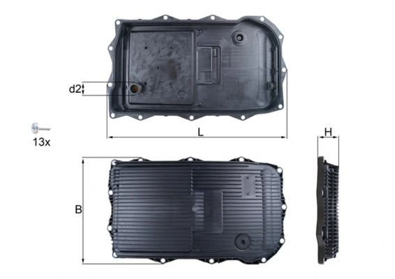 Oil Sump, automatic transmission