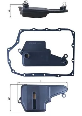 Hydraulic Filter, automatic transmission