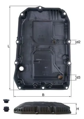 Oil Sump, automatic transmission