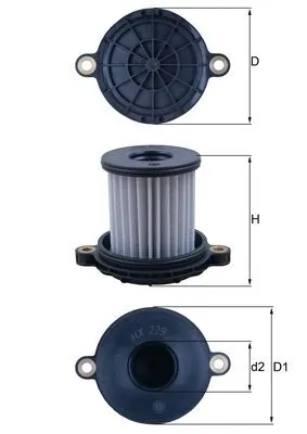 Hydraulic Filter, automatic transmission