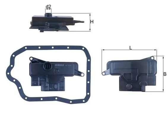 Hydraulic Filter, automatic transmission