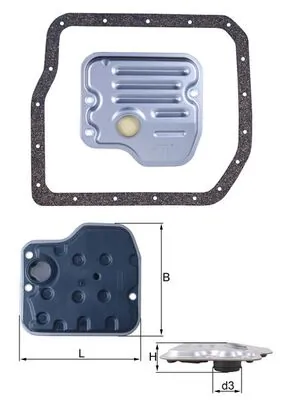 Hydraulic Filter, automatic transmission
