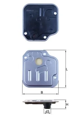 Hydraulic Filter, automatic transmission