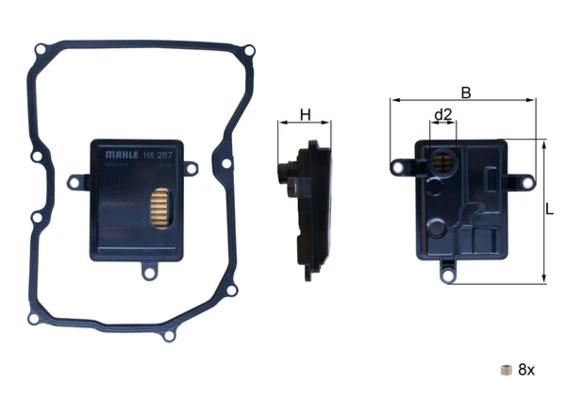 Hydraulic Filter, automatic transmission