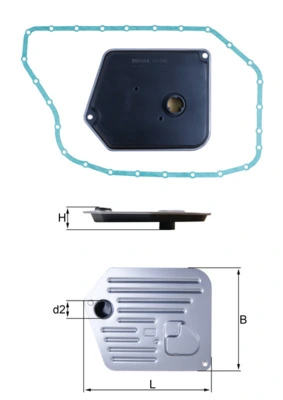 Hydraulic Filter, automatic transmission