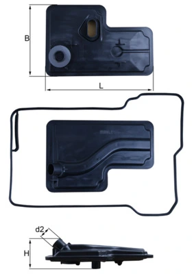 Hydraulic Filter, automatic transmission
