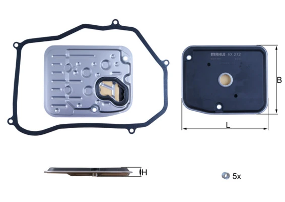 Hydraulic Filter, automatic transmission