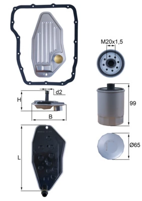 Hydraulic Filter, automatic transmission