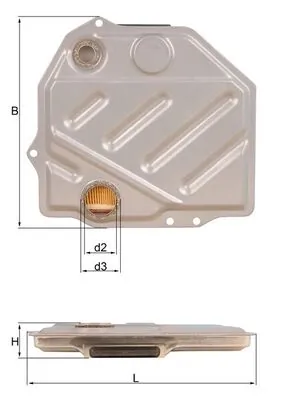 Hydraulic Filter, automatic transmission