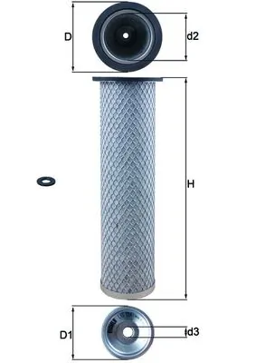 Secondary Air Filter