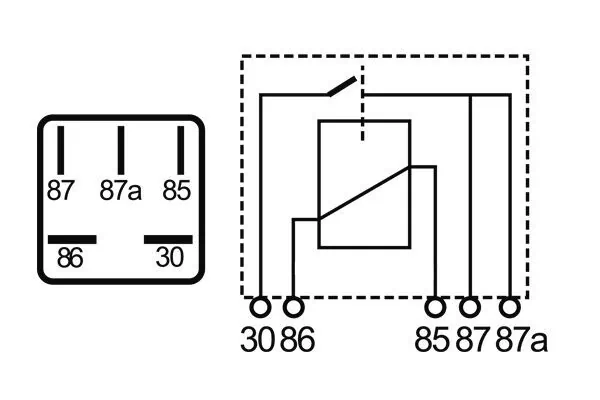 Relay, main current