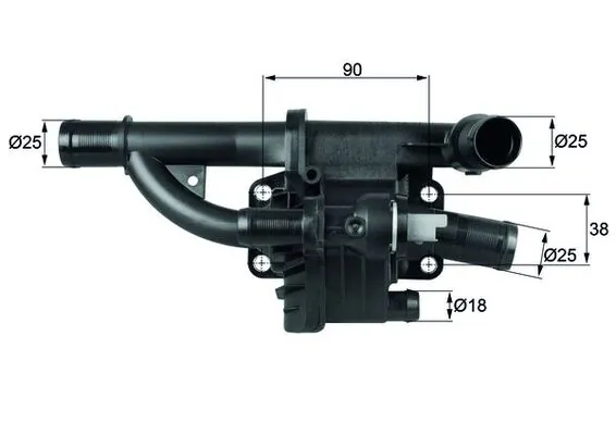 Thermostat, coolant