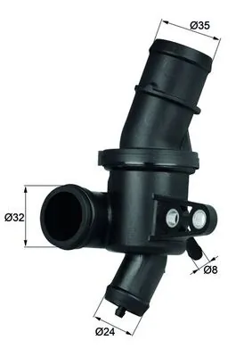 Thermostat, coolant