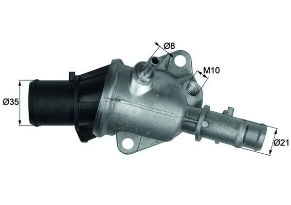 Thermostat, coolant