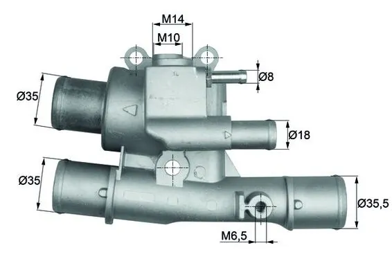 Thermostat, coolant