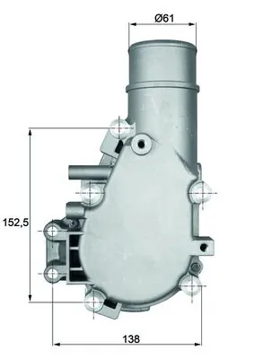 Thermostat, coolant