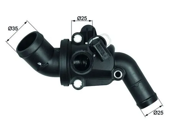 Thermostat, coolant