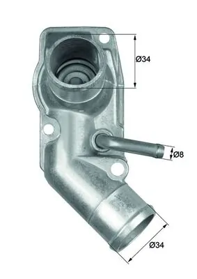 Thermostat, coolant