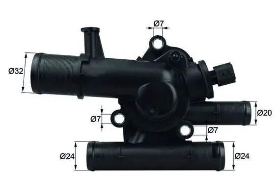Thermostat, coolant
