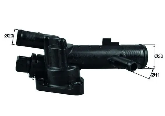 Thermostat, coolant