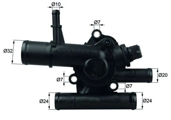 Thermostat, coolant