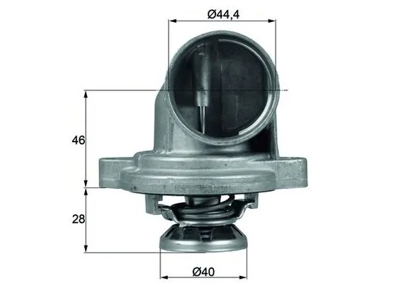 Thermostat, coolant