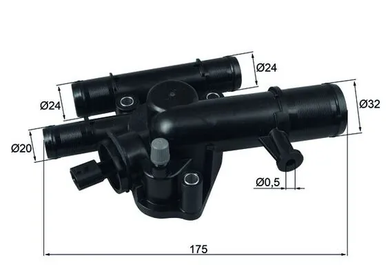 Thermostat, coolant