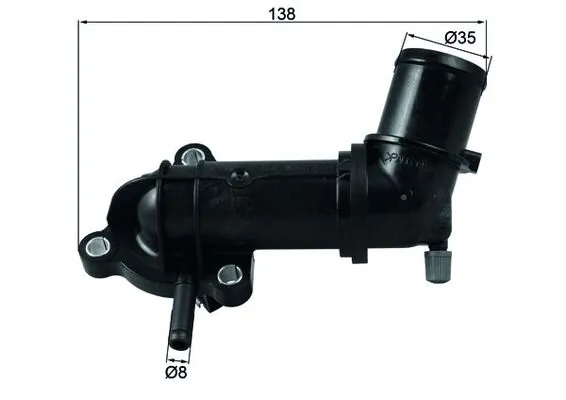 Thermostat, coolant