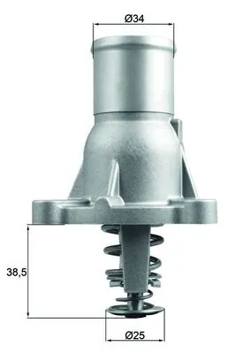 Thermostat, coolant